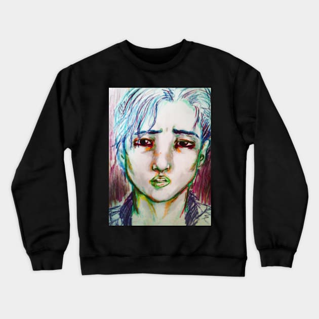 Boy Lost Crewneck Sweatshirt by YaebaArts